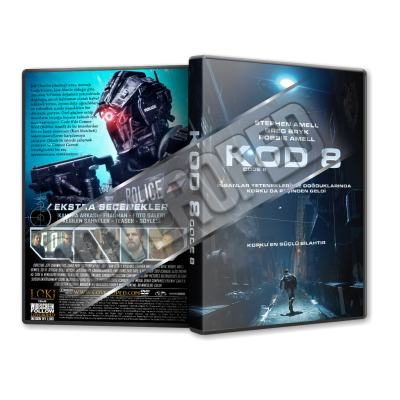 Code 8 - 2019 Türkçe Dvd Cover Tasarımı